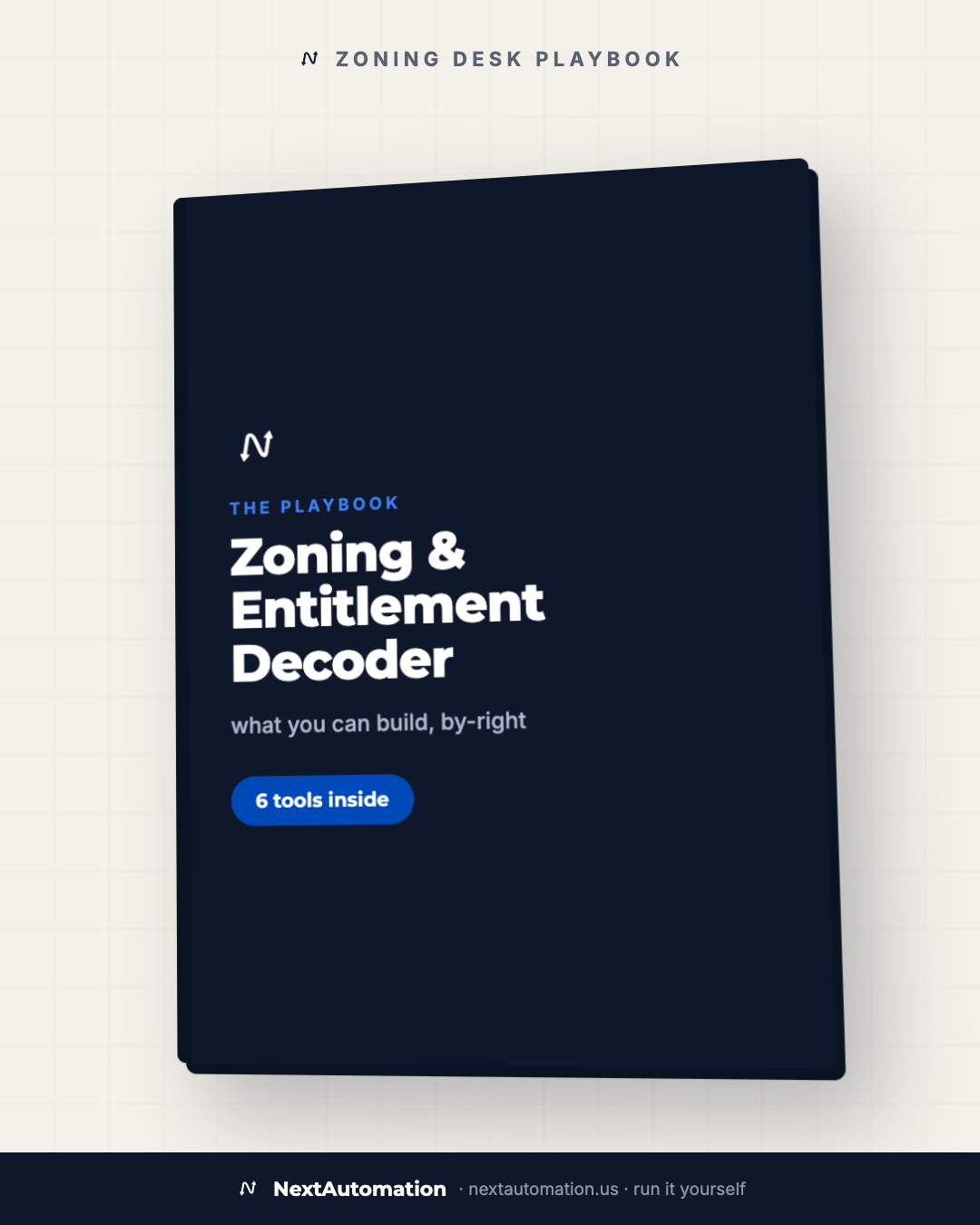Zoning & Entitlement Decoder, CRE Tool | NextAutomation