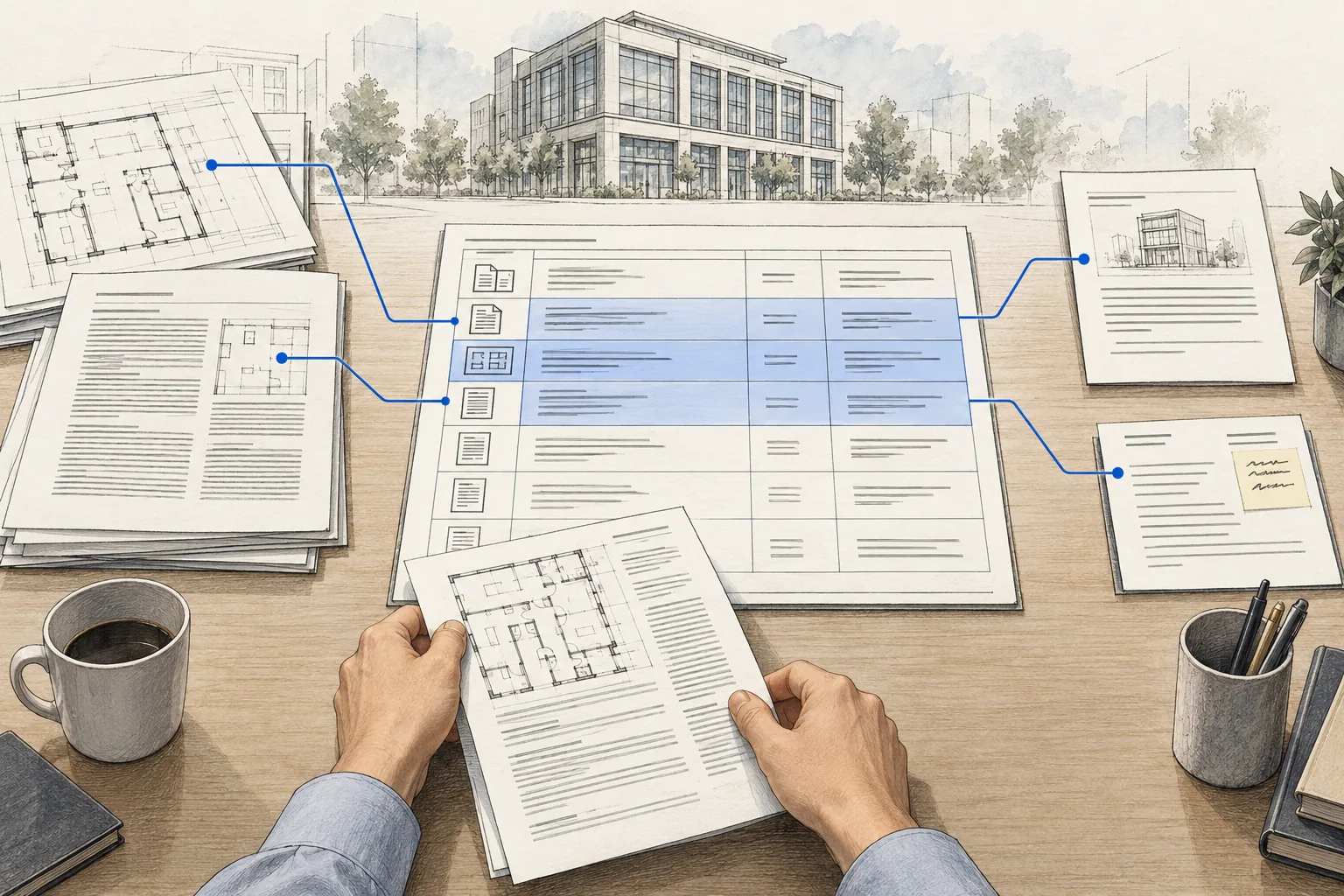 Property evidence is organized into a documented next action for an acquisition team.