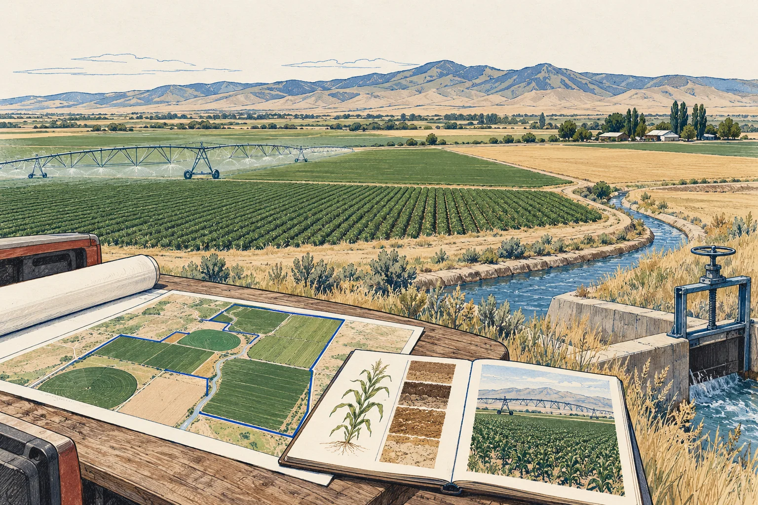 Conceptual illustration for Farmland