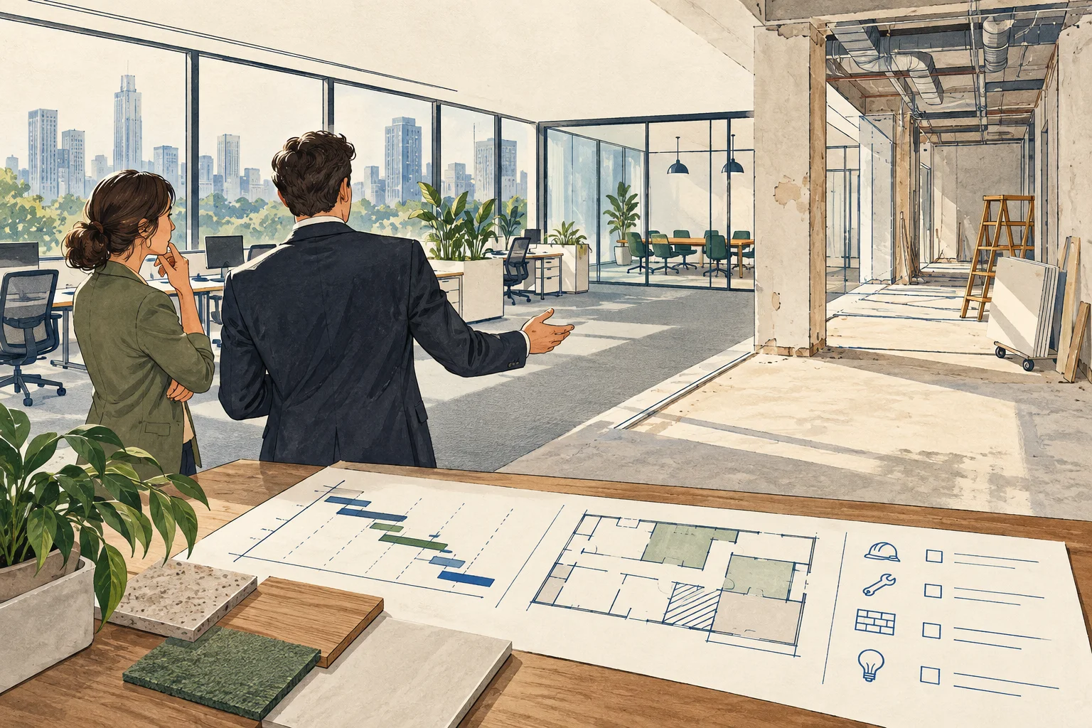 Conceptual illustration for Offices