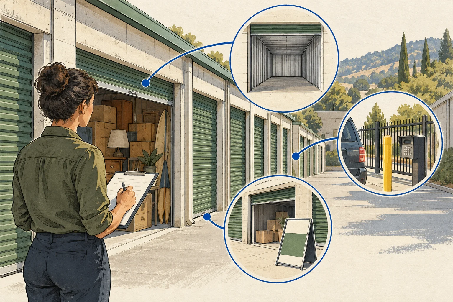 Conceptual illustration for Self-storage
