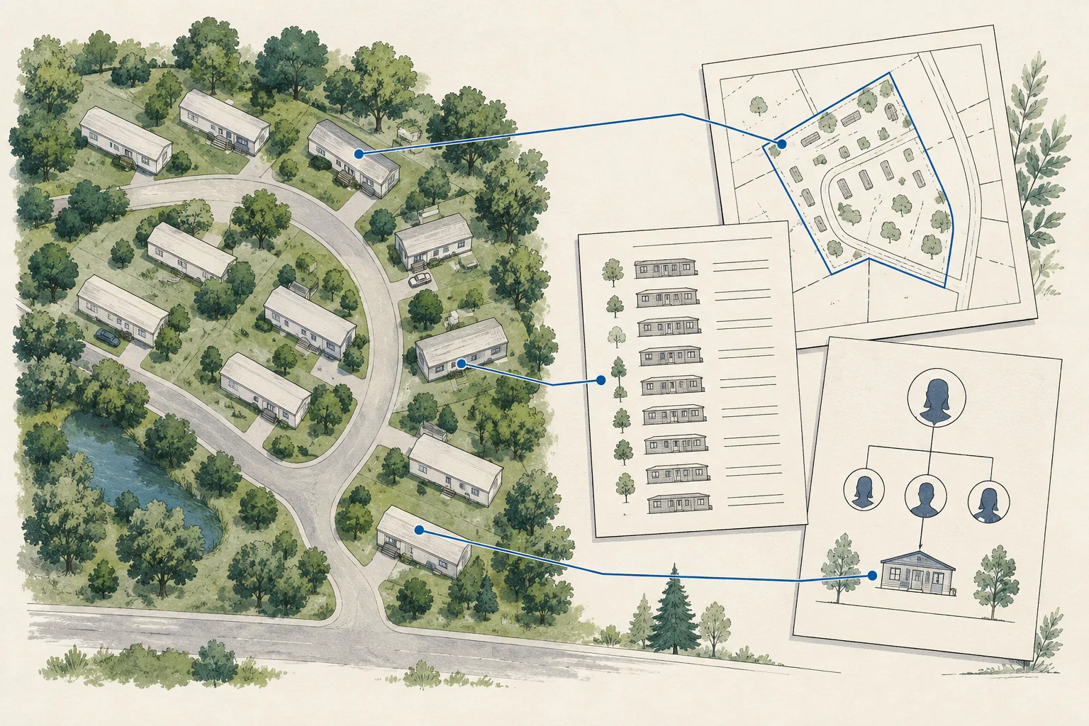 Conceptual illustration for Manufactured housing